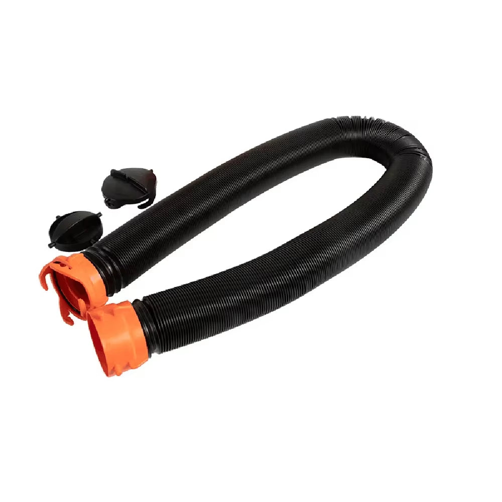 Water Pipe Kit Leak Proof Camp Drainage Pipe Sewage Valve Sewer Hose Aaccessory Drainage Cleaner RV Sewer Hose Kit 90 ° Hose