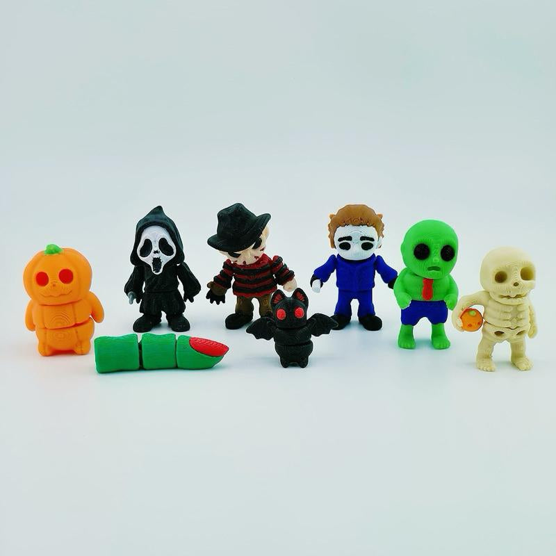 3D Horror Mini Figurines