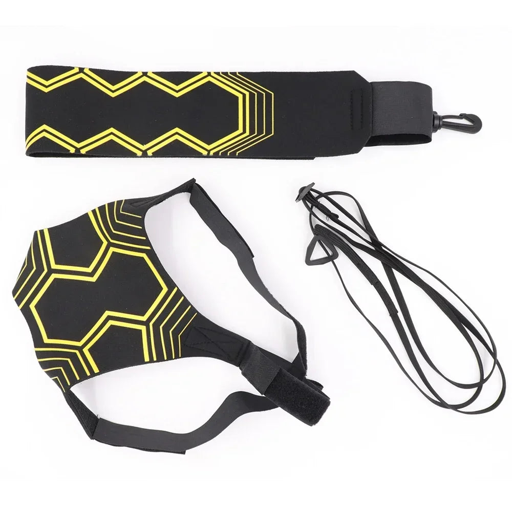 Soccer Kick Trainer Soccer Ball Practice Belt Football Belt Adjustable Trainer Train Kids Adult Soccer Trainer Equipment