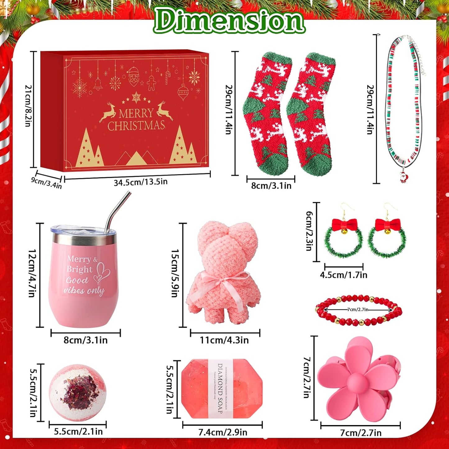 Advent Calendar 2025 Adult Woman,24 Boxes Christmas Countdown Calendar with Beauty,Bath &Jewelry, Ideal Christmas Gift for Women, Friends, Moms