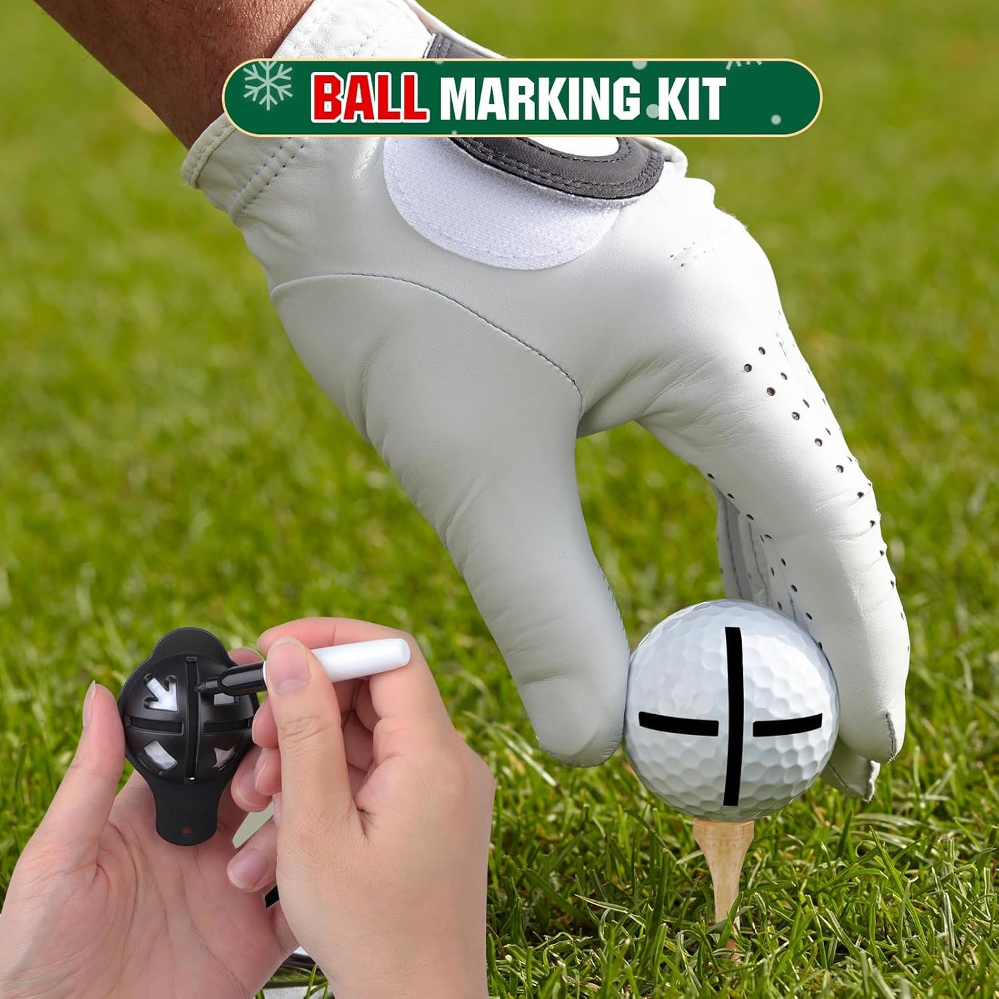 Golf Advent Calendar 2025 for Men Teen Boy, 24-Day Christmas Count-Down Calendar for Father, Husband, or Boyfriend, Perfect Holiday Gift Featuring Golf Balls, Tees, Ball Markers