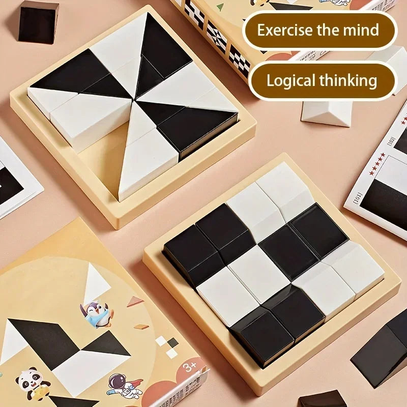 120 Level Hidden Building Block Puzzle Children'S Intelligent Puzzle Toys Parent-Child Interactive Tabletop Game Birthday Gifts