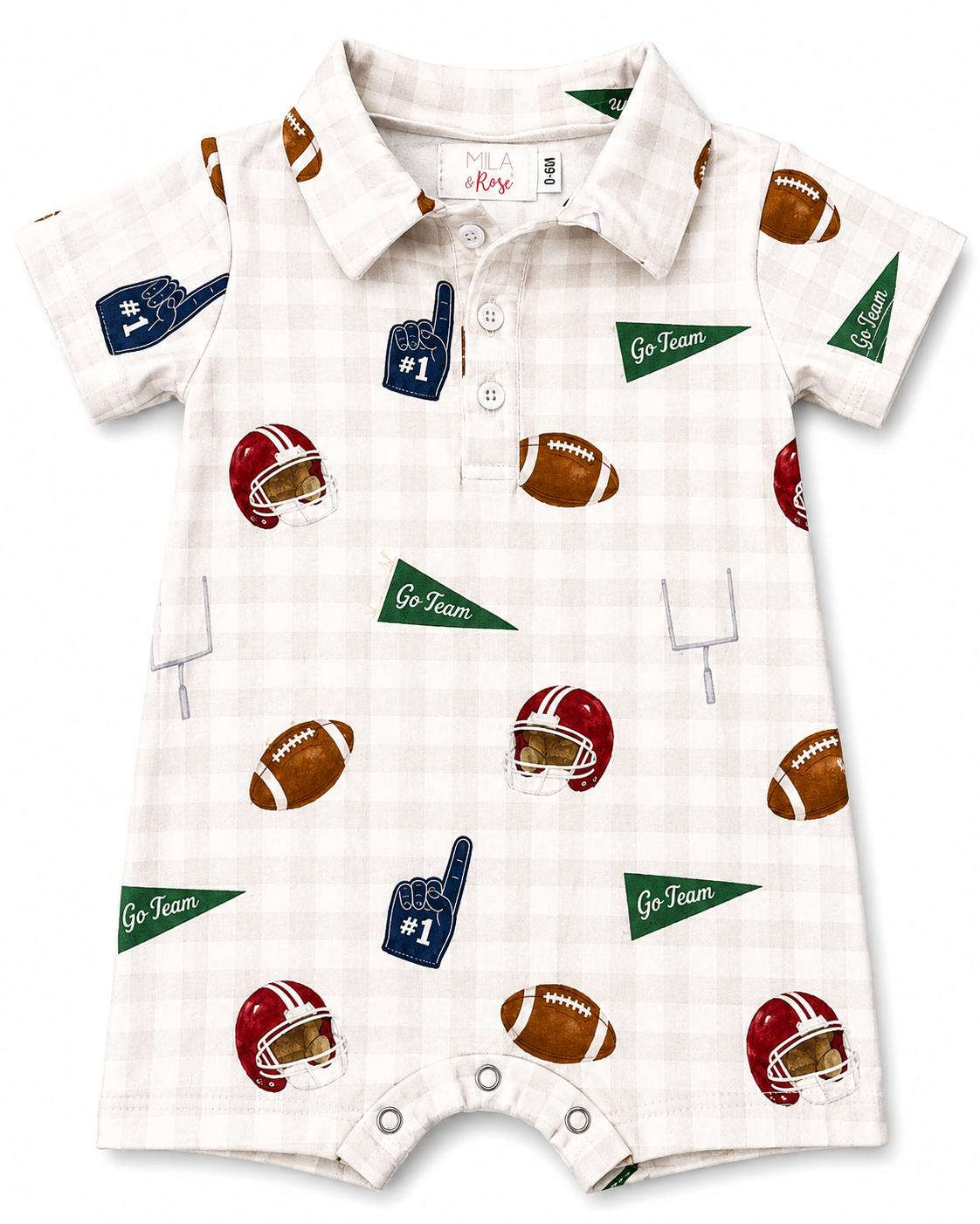 Friday Night Lights Polo Shorty One-Piece Baskit Bazaar