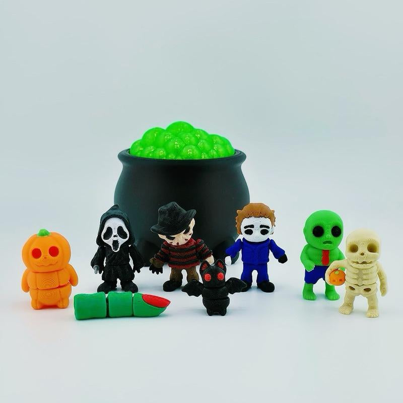 3D Horror Mini Figurines