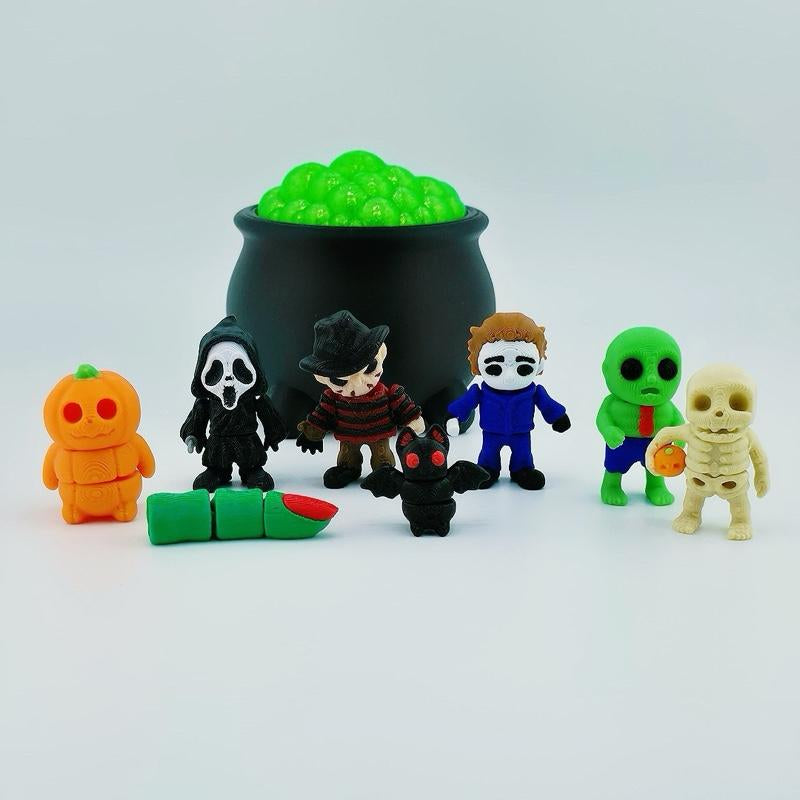 3D Horror Mini Figurines