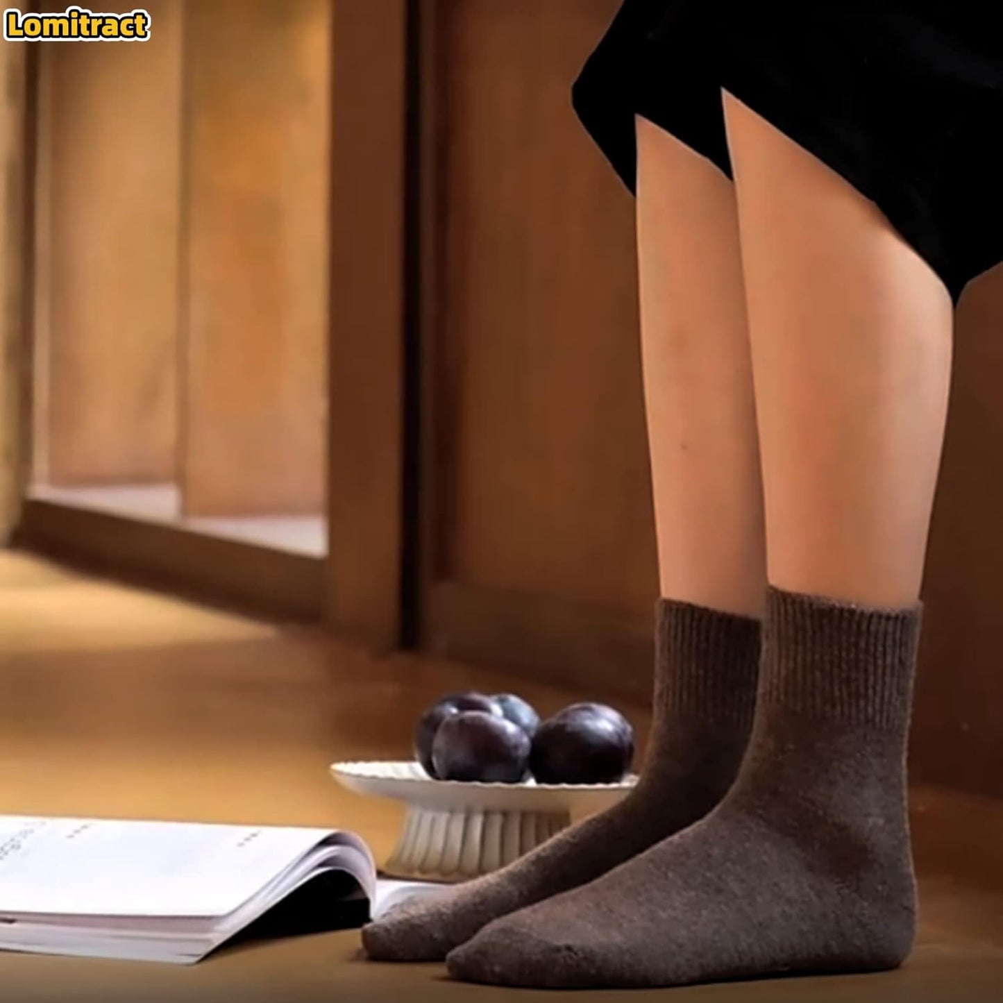Bamboo Mini Crew Socks (Women 5-10)