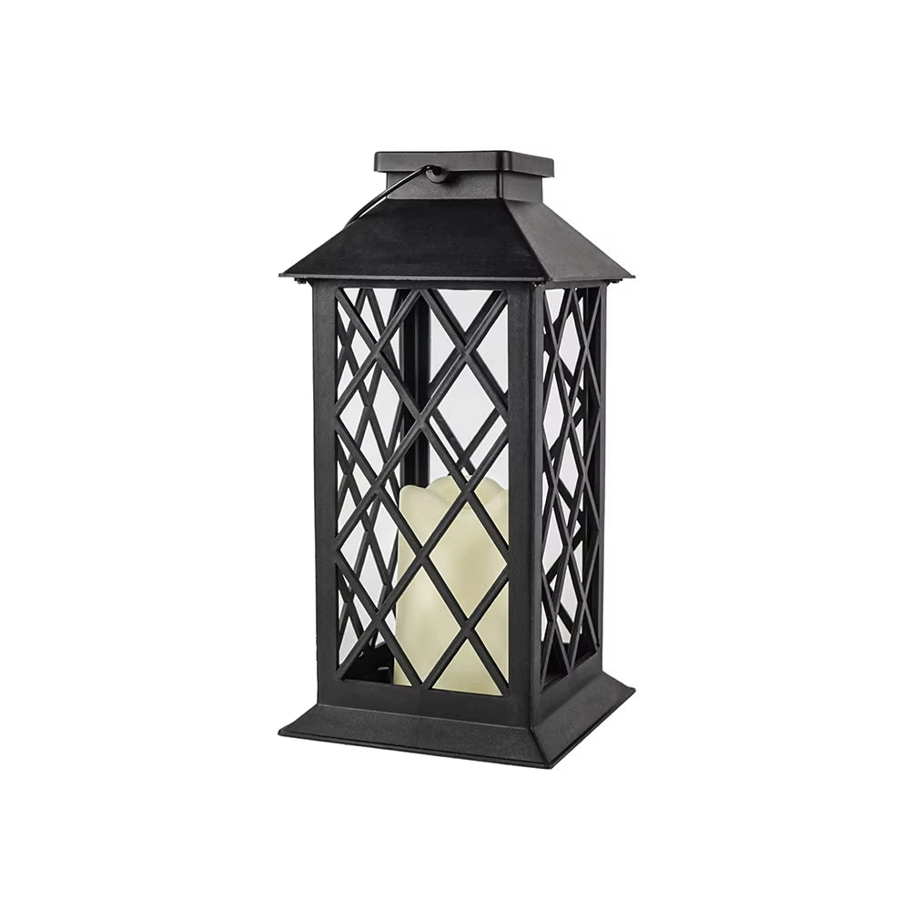 Outdoor Battery Light Windproof Durable LED Candlelight High Hardness Lightweight Camping Lamps Coated Surface Door Table