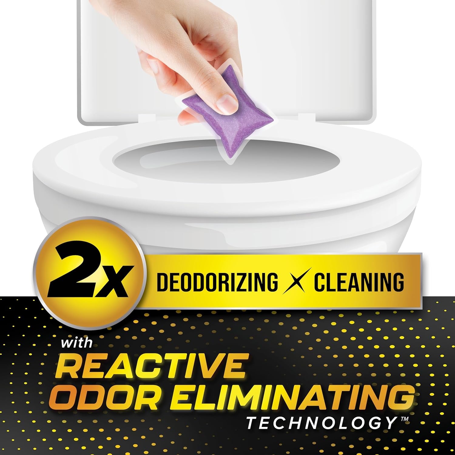 TST MAX RV Toilet Treatment Drop-Ins - Control Unwanted Odors and Break down Waste and Tissue - Septic Tank Safe - Lavender Scent - 30-Pack (41553)