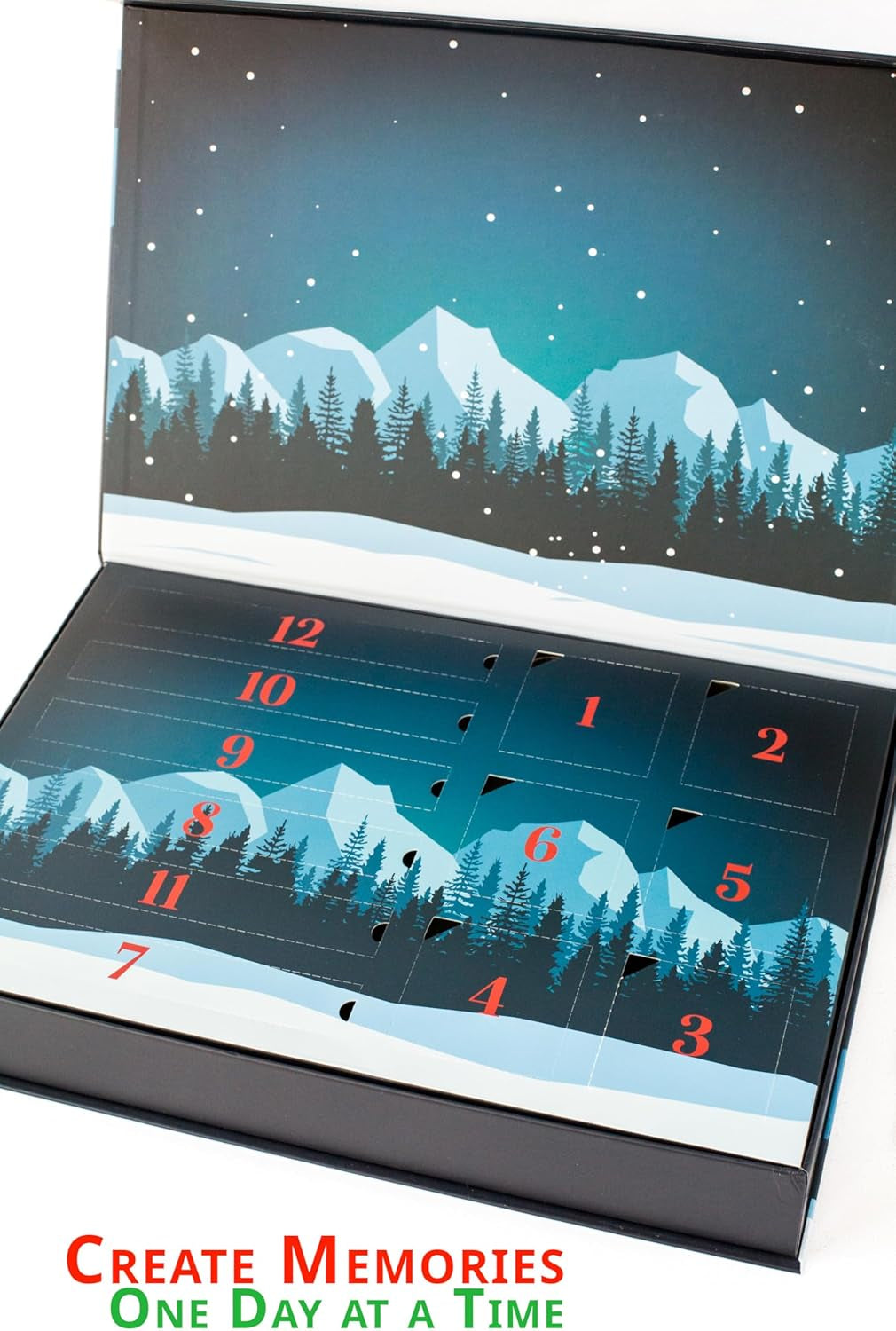 Advent Calendar 2025 – Limited Edition Christmas Gift Box with 12 Gourmet Meat and Nut Snacks – a 12 Day Holiday Countdown for Making Lasting Memories, for Adults, Women, Men, Kids