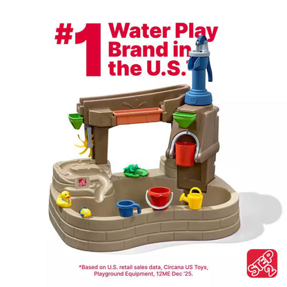 Pump and Splash Discovery Pond Water Table Play for Kids and Toddlers