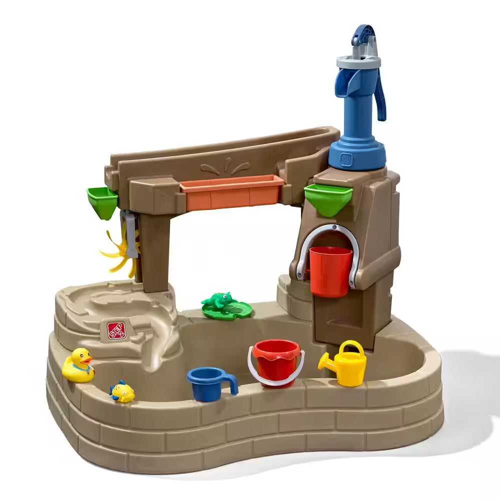 Pump and Splash Discovery Pond Water Table Play for Kids and Toddlers