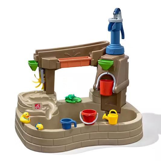 Pump and Splash Discovery Pond Water Table Play for Kids and Toddlers