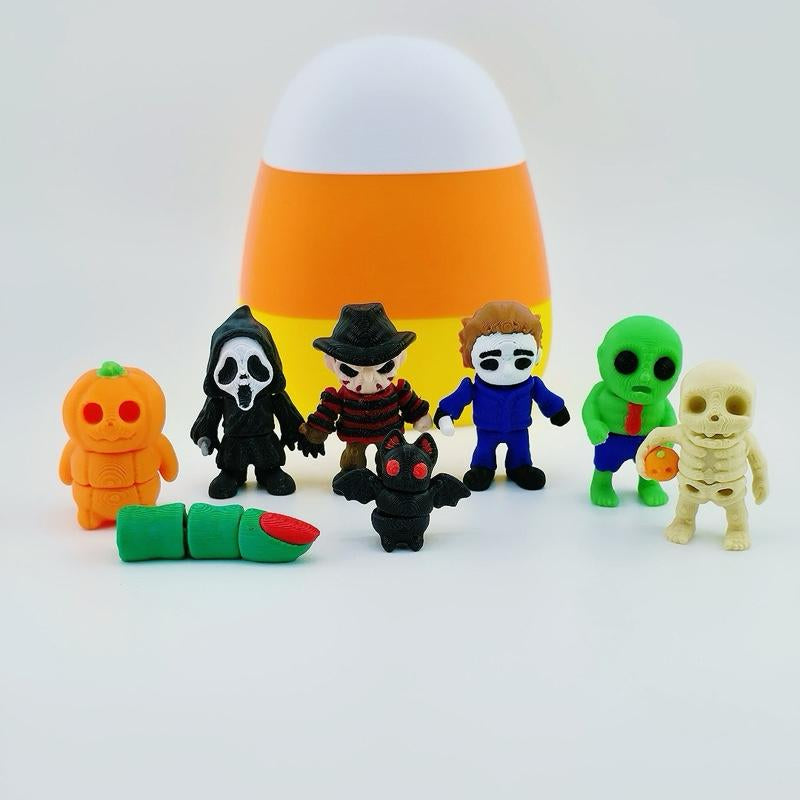 3D Horror Mini Figurines