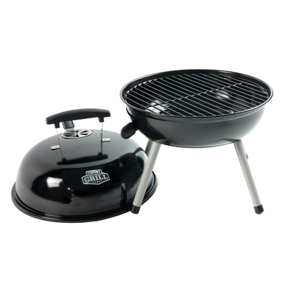 14.5 Inch Portable Charcoal Grill, Black