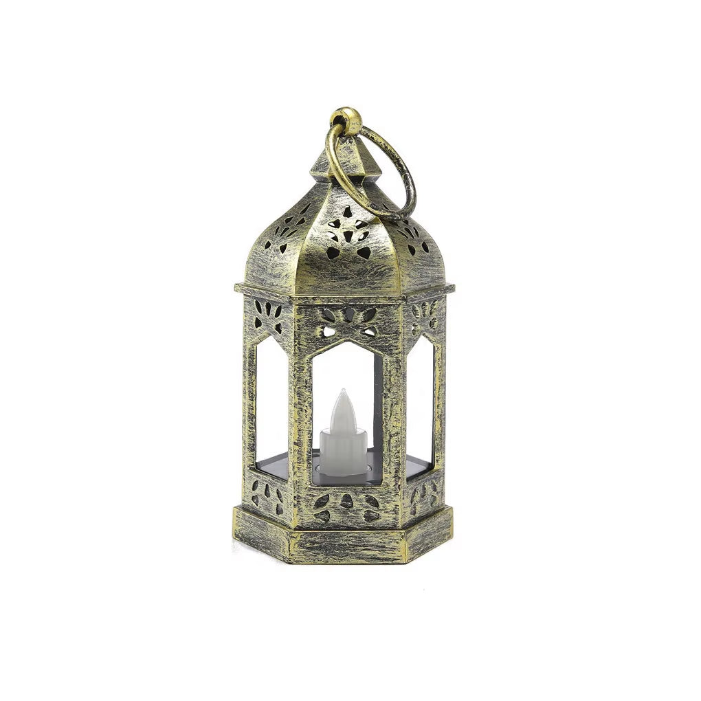 Outdoor Battery Light Windproof Durable LED Candlelight High Hardness Lightweight Camping Lamps Coated Surface Door Table