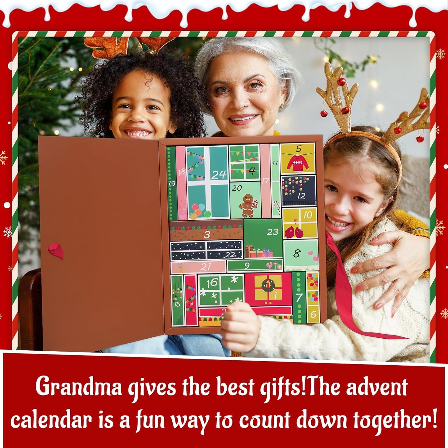 Makeup Advent Calendar 2025, 24 Days Christmas Gift Makeup Sets for Women,  2025 Xmas Countdown Calendar Full Makeup Kits Beauty Makeup & Cosmetic for Teens, Girls Gift