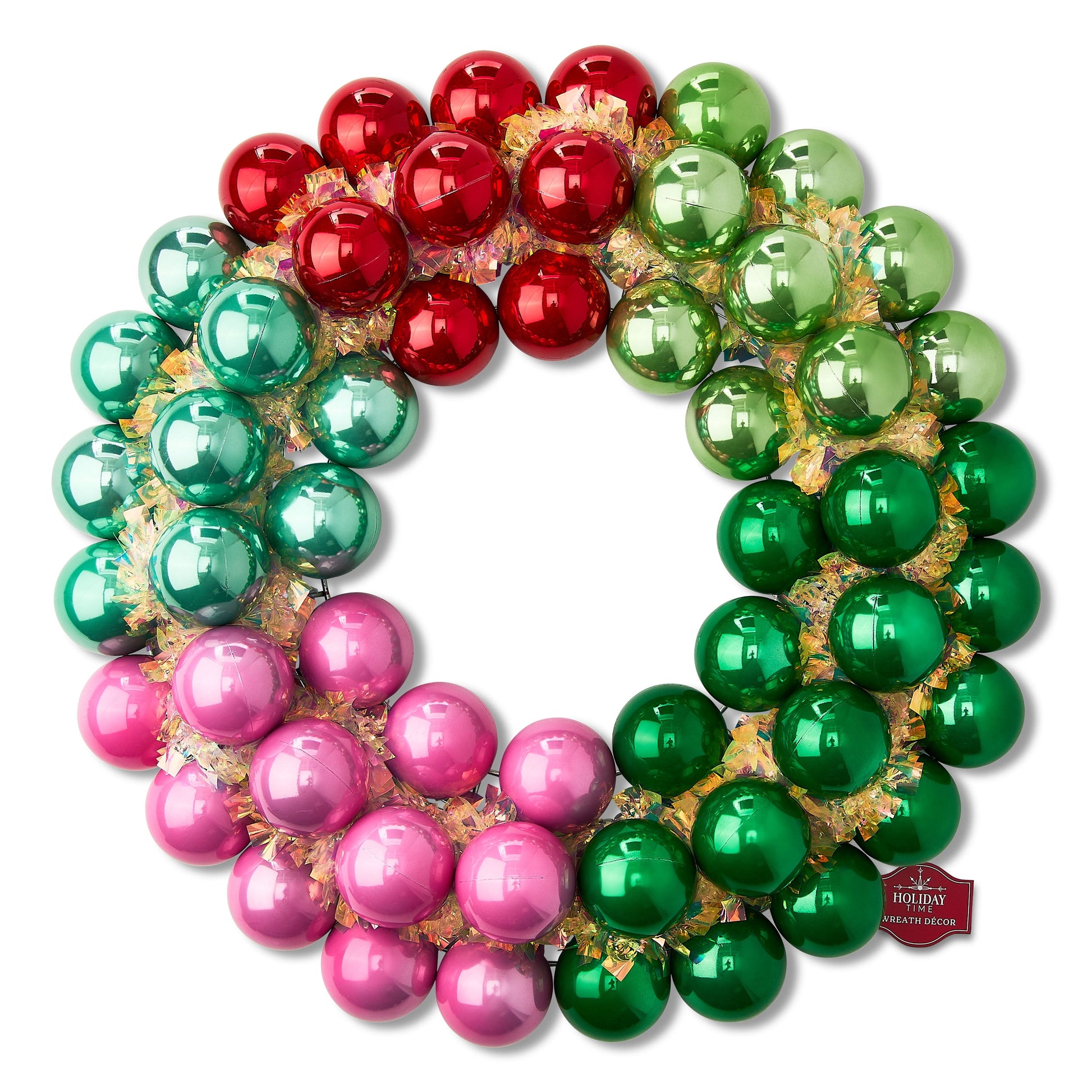 Ornament Christmas Wreath, Multicolor, 20", by