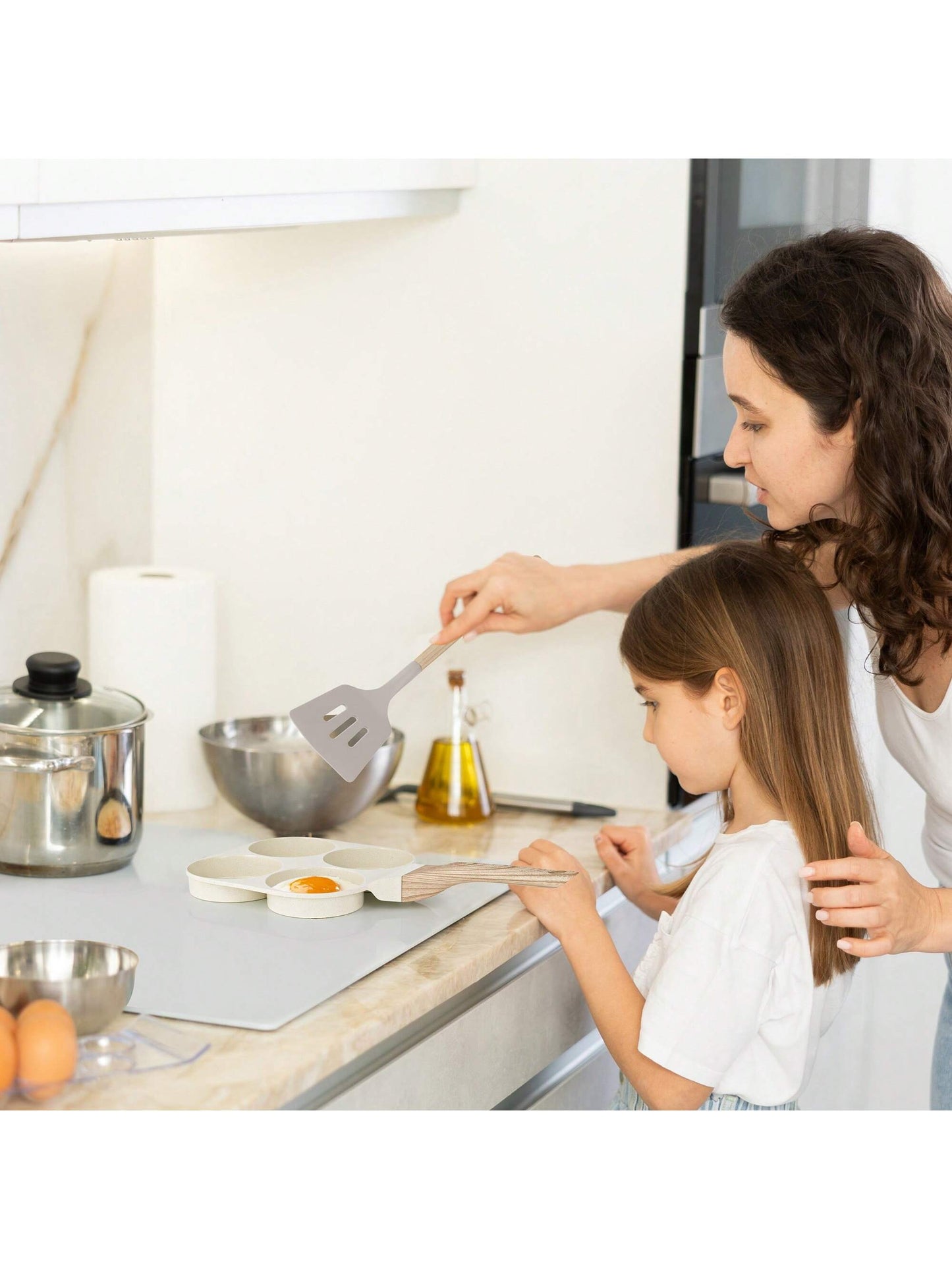 21 Pieces Pots and Pans Set, Nonstick Kitchen Cookware Sets, Granite Pots and Pans, Cooking Pans Pots Set