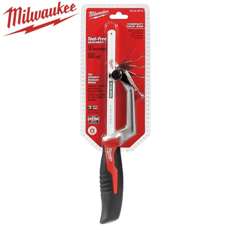 48-22-0012 Compact Metal Hand Hacksaw Adjustable Hacksaw  Hand Tools