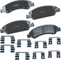 Premium SBC1363 Ceramic Front Brake Pads for Cadillac Escalade, Esv,Ext,Xts,Chevrolet Avalanche,Cheyenne,Express 1500,Silverado Classic,Ld,Suburban,Tahoe,Gmc Savana Sierra,Limited,Yukon,Xl,