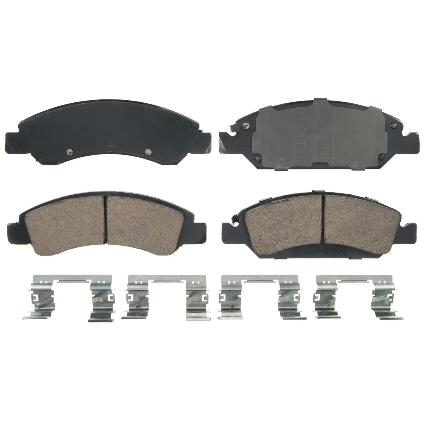 Quickstop ZD1363 Ceramic Disc Brake Pad Set Fits Select: 2008-2019 CHEVROLET SILVERADO, 2008-2019 GMC SIERRA