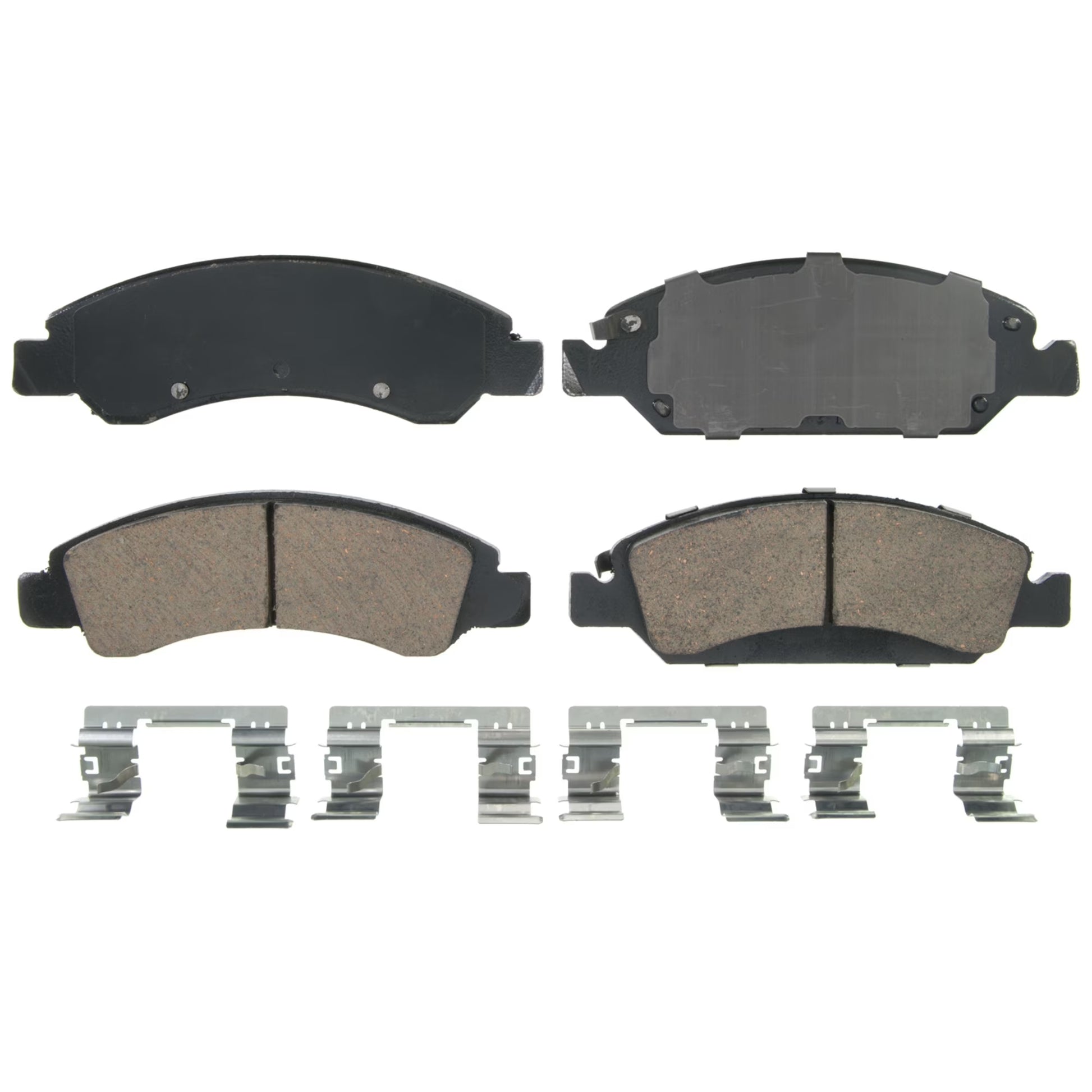 Quickstop ZD1363 Ceramic Disc Brake Pad Set Fits Select: 2008-2019 CHEVROLET SILVERADO, 2008-2019 GMC SIERRA
