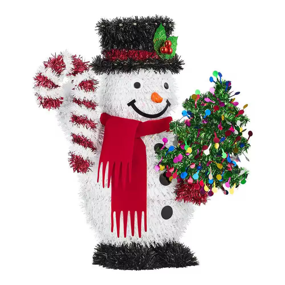 12 in Tinsel Snowman