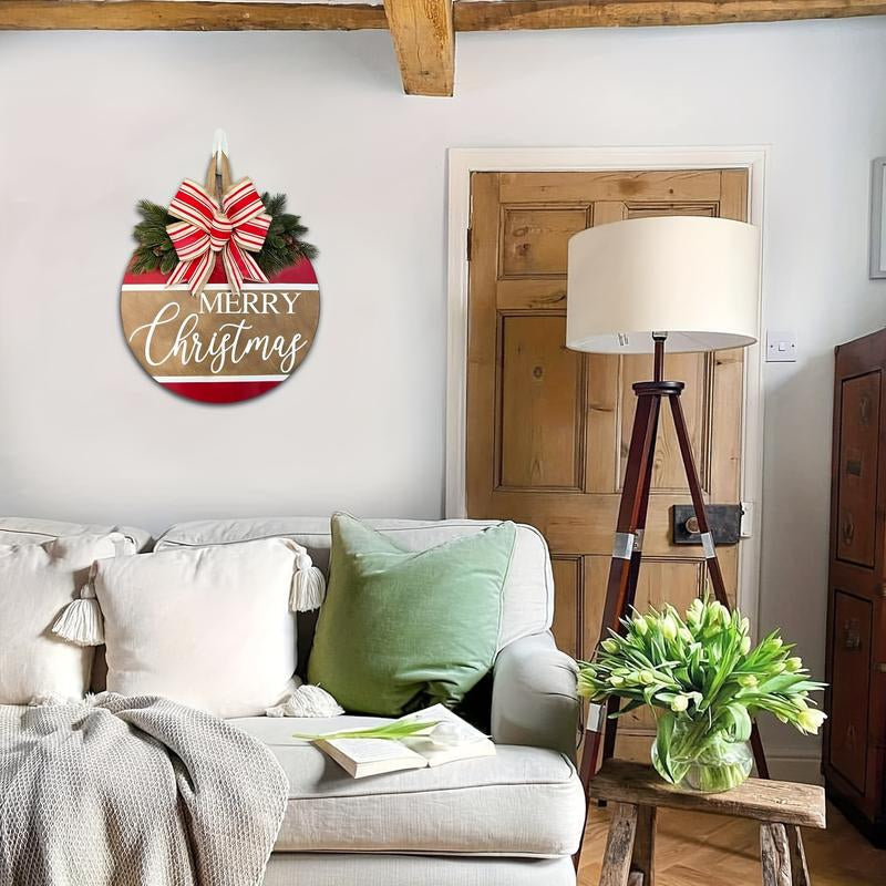 Christmas Front Door Decor Merry Christmas Christmas Wreath Christmas Decor Christmas Sign Christmas Door Wreath Christmas