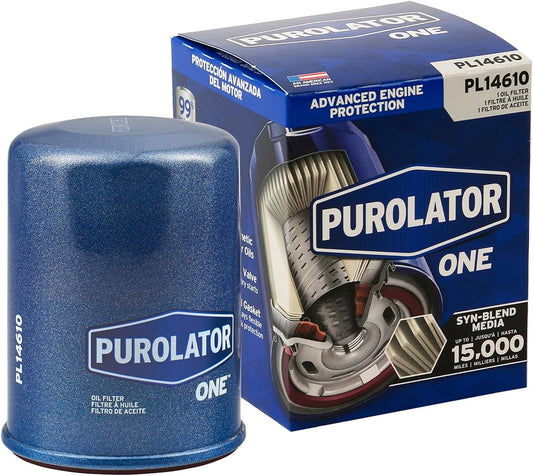 PL14610 one Advanced Engine Protection Spin on Oil Filter Compatible with Honda CR-V, Accord, Civic, Pilot, Odyssey, HR-V, Fit, Nissan Frontier, TITAN, Xterra, Acura MDX and RDX