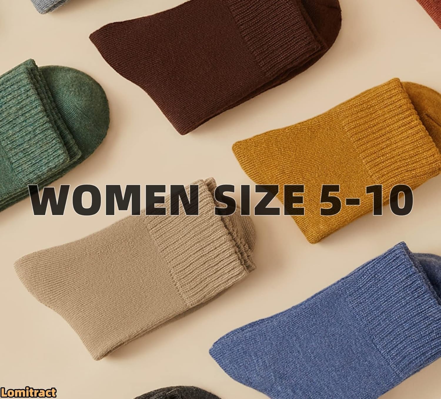 Bamboo Mini Crew Socks (Women 5-10)