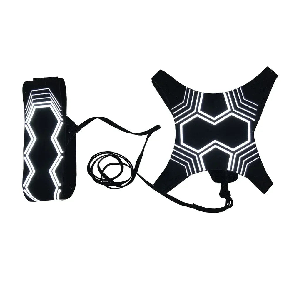 Soccer Kick Trainer Soccer Ball Practice Belt Football Belt Adjustable Trainer Train Kids Adult Soccer Trainer Equipment