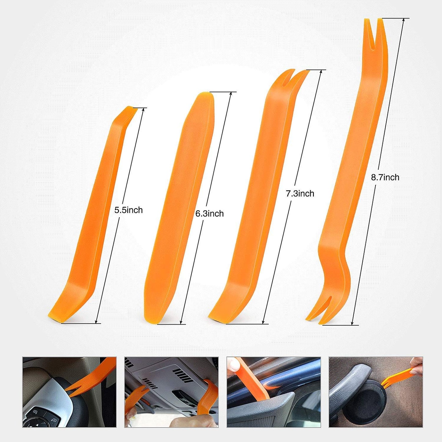 240PCS Bumper Retainer Clips Car Plastic Rivets Fasteners Push Retainer Kit 12 Popular Sizes Auto Push Pin Rivets Set -Door Trim Panel Fender Clips for GM Ford Toyota Honda Chrysler