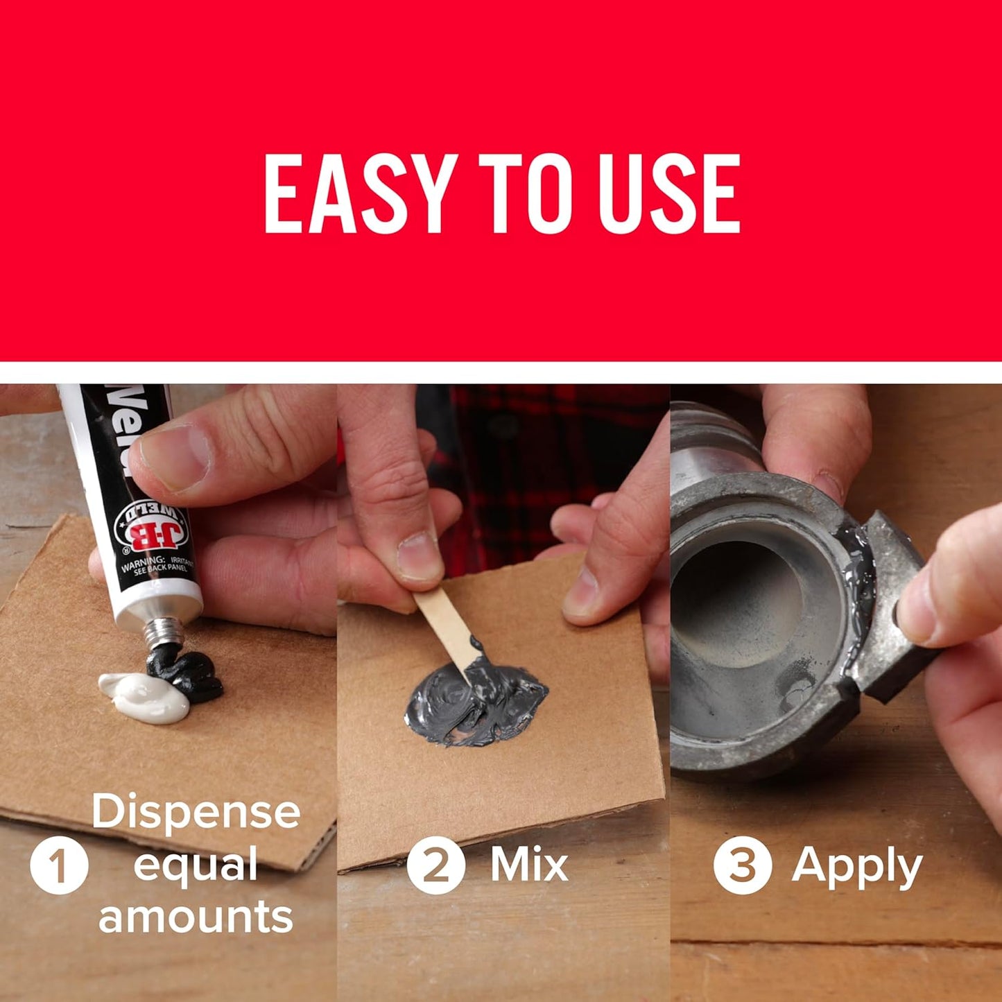 JB-Weld 8265S Original Cold-Weld Steel Reinforced Epoxy - 2 Oz.