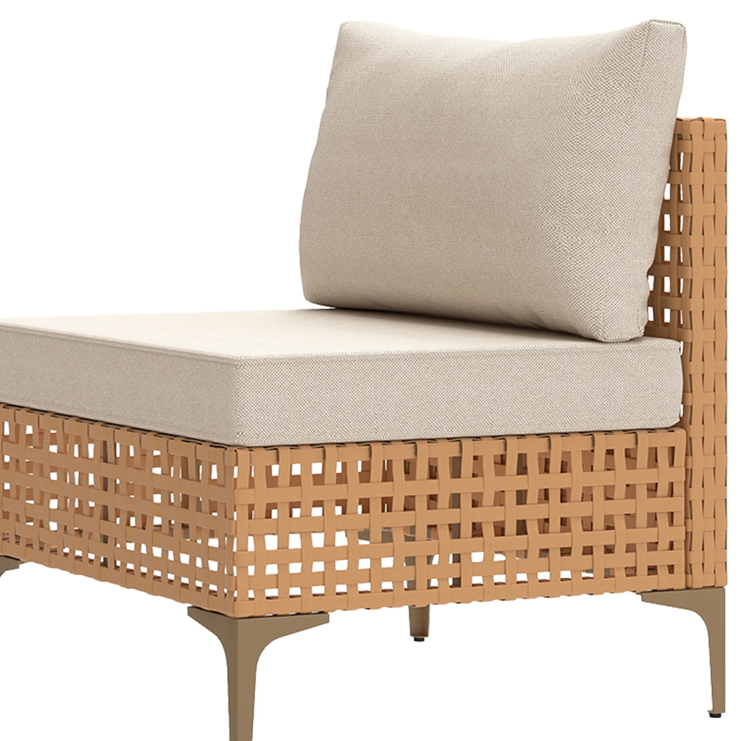3 Pieces Outdoor Patio Furniture Set,Rattan Wicker Conversation Set,Bistro Set of Outdoor Sectional Sofa Chairs & Solar Light Coffee Table