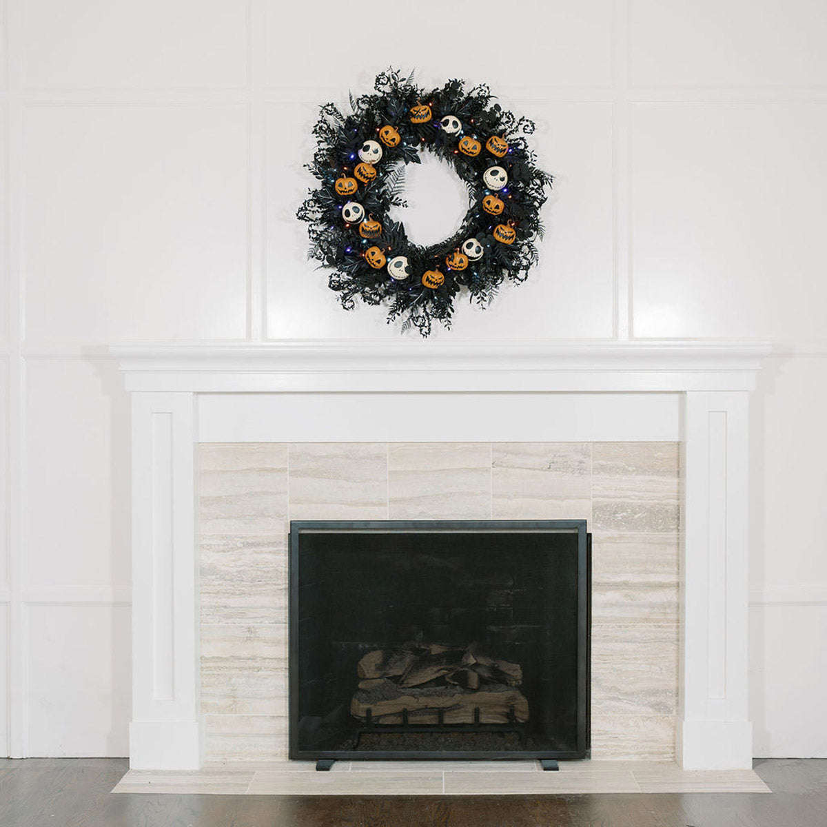 30" Disney the Nightmare before Christmas Pre-Lit LED Wreath