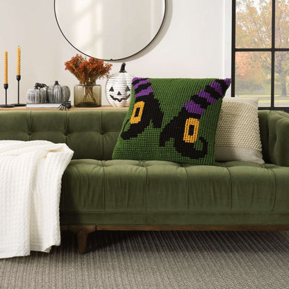Mina Victory Loop Halloween Pillow, 22” X 22"