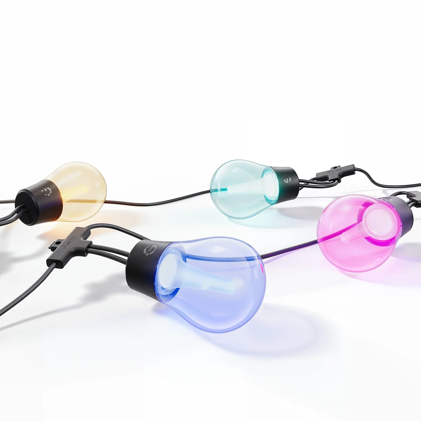 48Ft Outdoor Clear Bulb String Lights