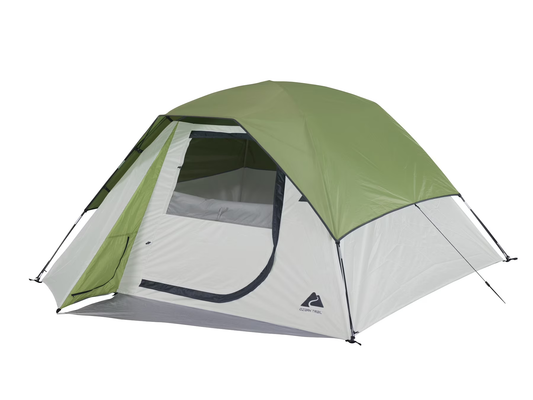 4-Person Clip and Camp Dome Tent, 8' X 8.5' X 50", 8.47 Lbs