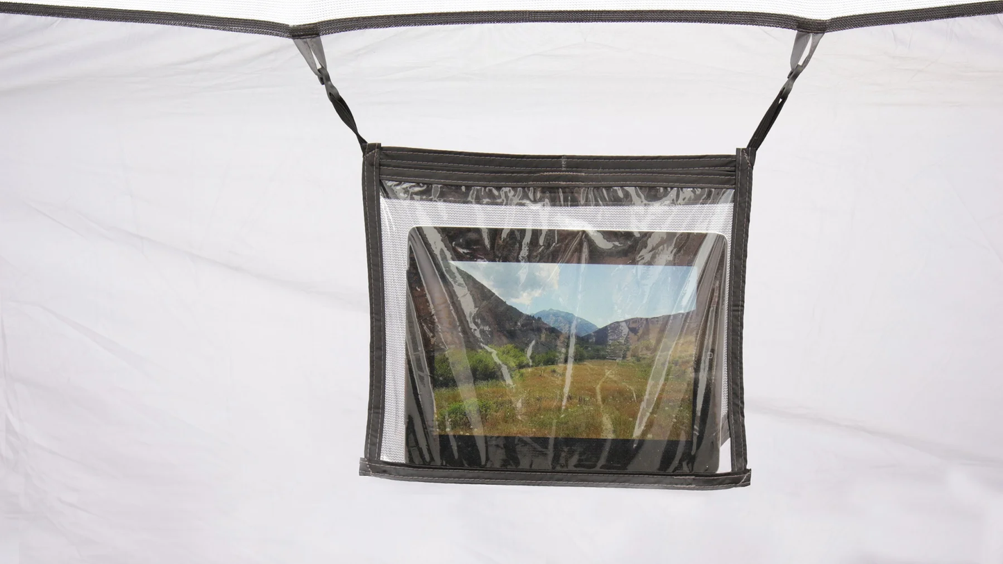 4-Person Clip and Camp Dome Tent, 8' X 8.5' X 50", 8.47 Lbs