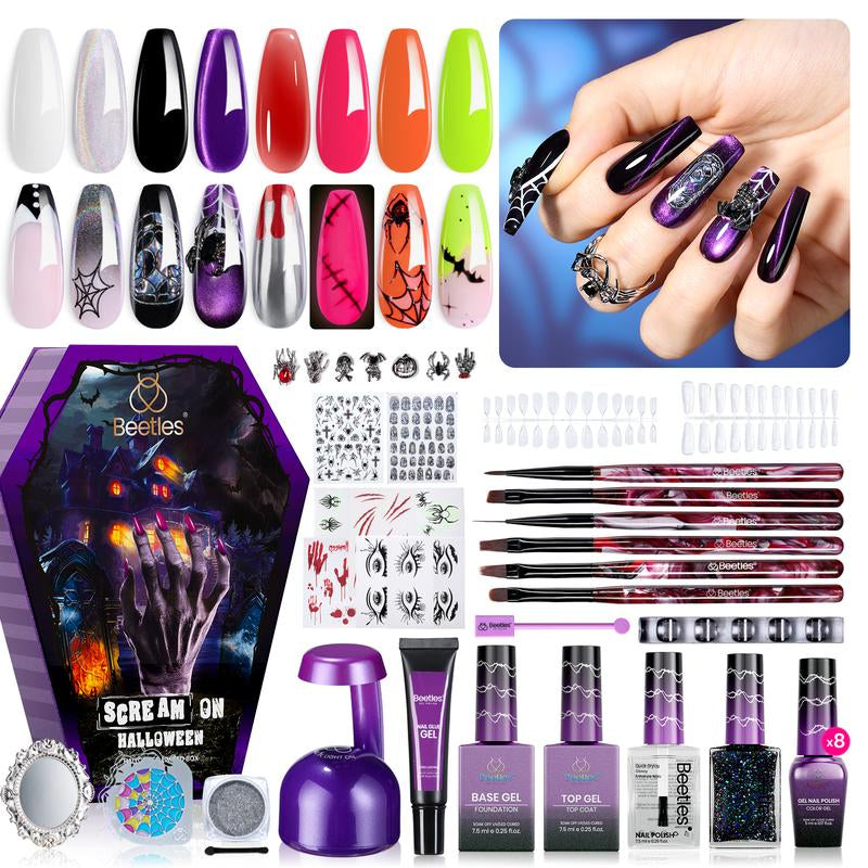 【Ideal Gift】Beetles Gel Polish Halloween Limited Box 2025