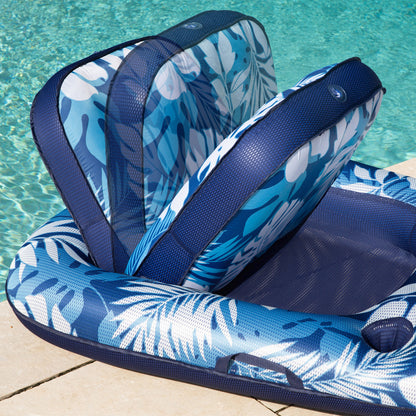 Aqua Luxury Pool Lounger, 2-Pack