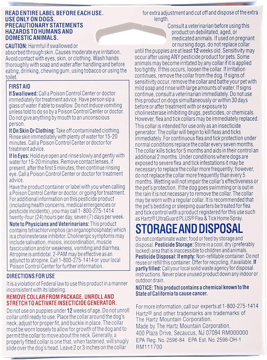 Ultraguard Flea & Tick Collar for Dogs and Puppies - 26" Neck, 7 Month Protection (Pack of 2)