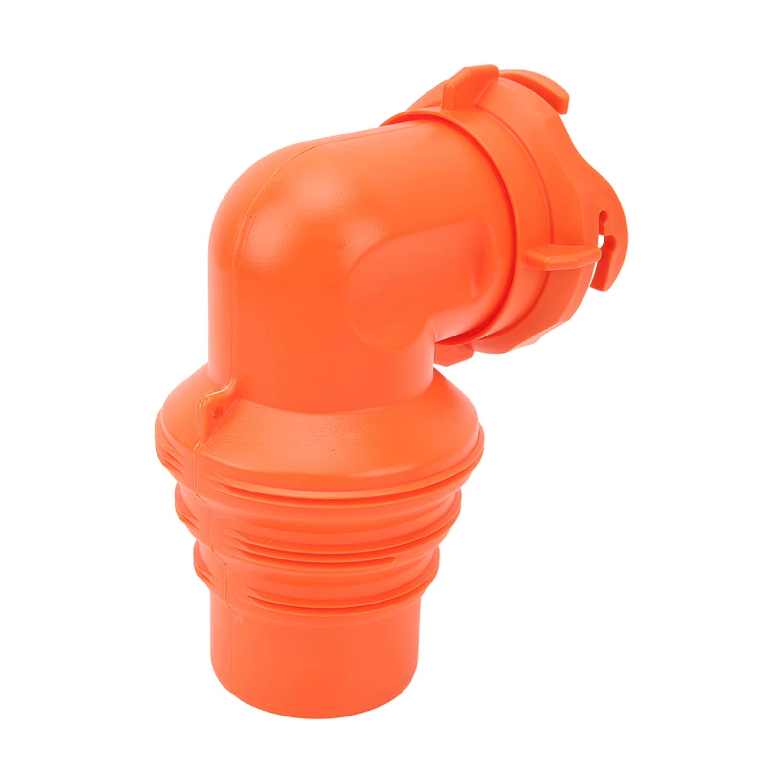RV Sewer Hose Elbow RV Drain Hose Elbow RV Sewer Hose Elbow with Lid 90 Degree Easy Installation Sewer Hose Connector for Yacht