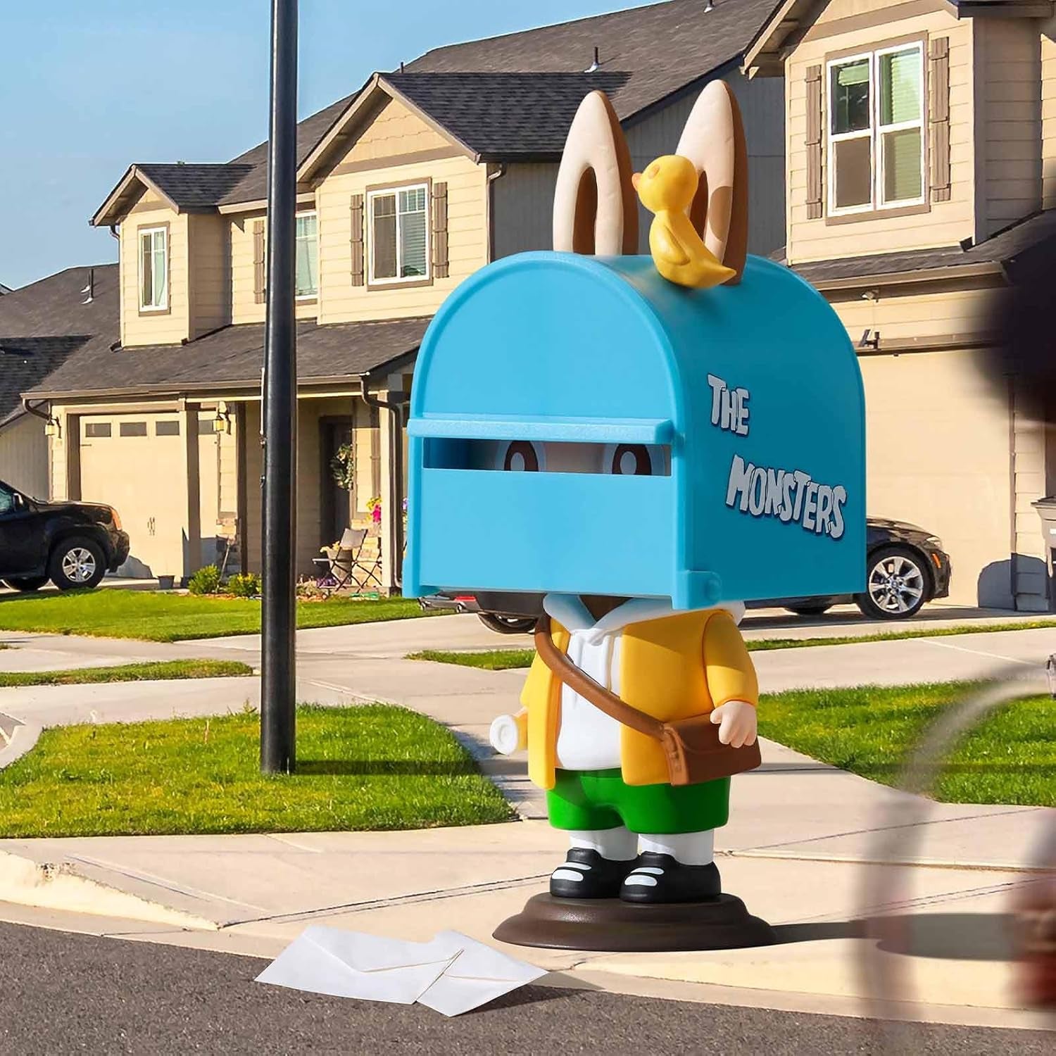 the Monsters Almost Hidden Series Blind Box Figures, Random Design Mystery Toys for Modern Home Decor, Collectible Toy Set for Desk Accessories, Single Box