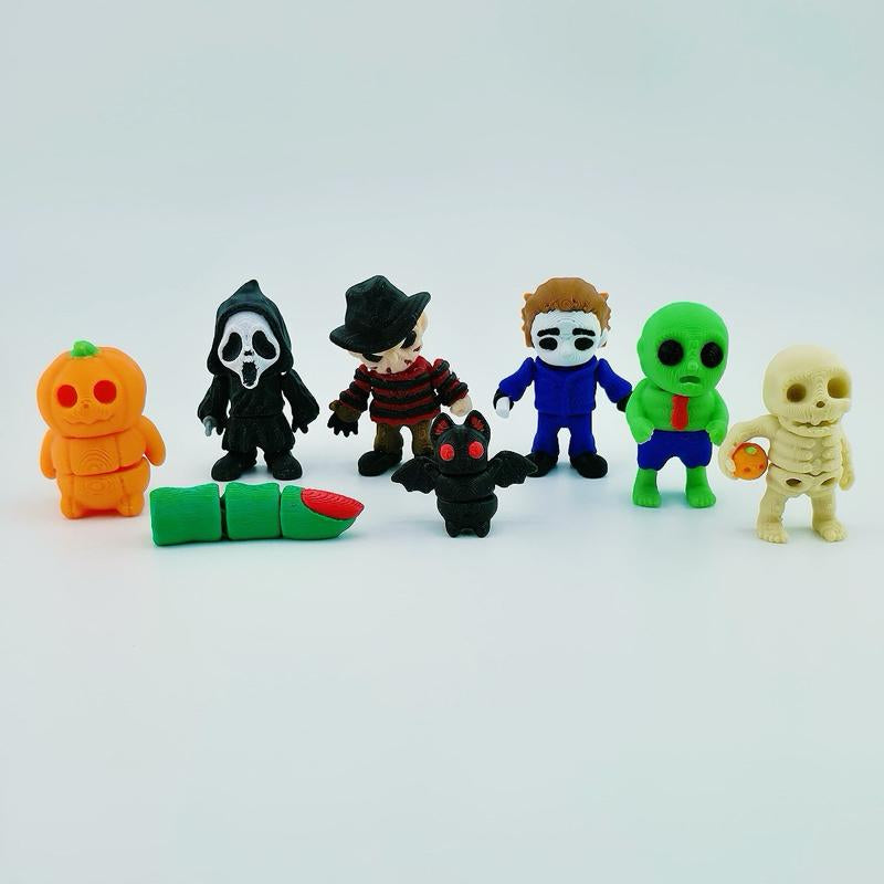 3D Horror Mini Figurines