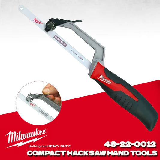 48-22-0012 Compact Metal Hand Hacksaw Adjustable Hacksaw  Hand Tools