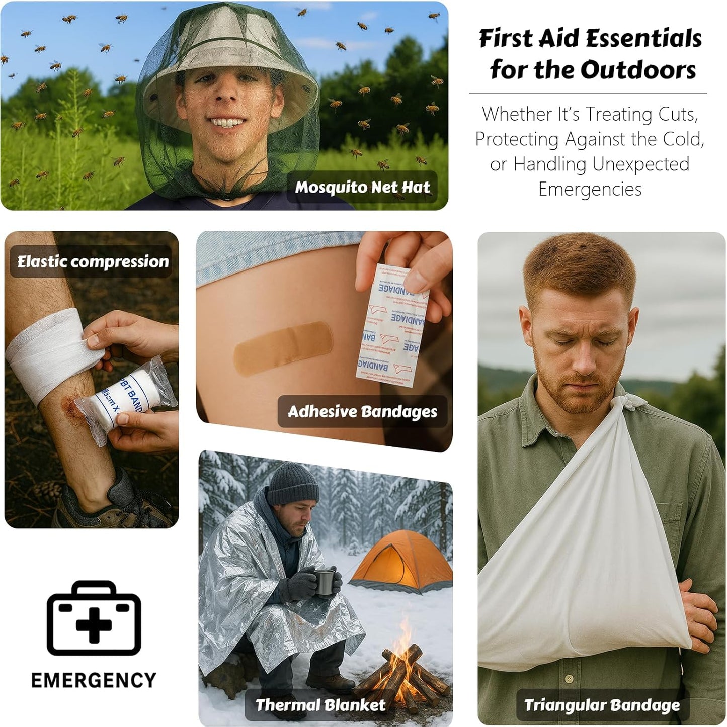 Survival Kit Advent Calendar 2025 for Men – 24 Days Christmas Countdown Survival Tools for Adult Teen, Xmas Holiday Surprise Gifts for Outdoor Enthusiasts, Camping, Fishing, Hunting, Hiking