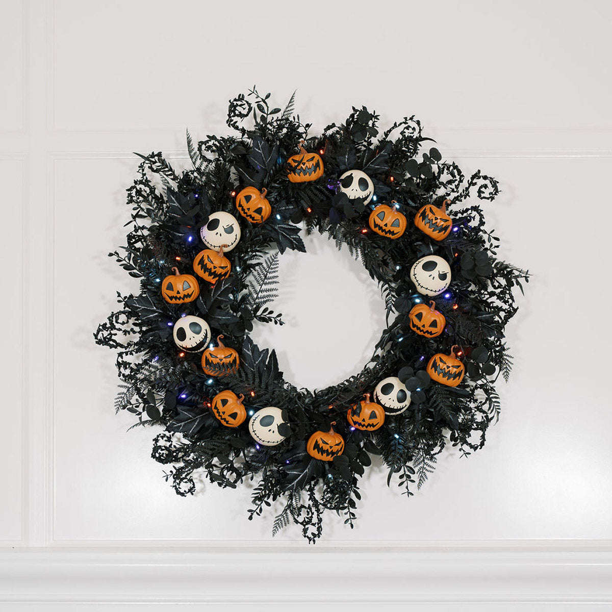 30" Disney the Nightmare before Christmas Pre-Lit LED Wreath