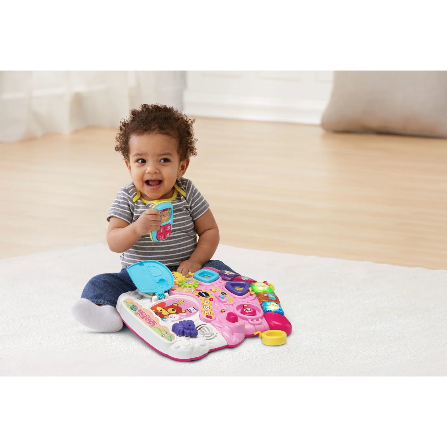Stroll & Discover Activity Walker - Pink with Accessories, Baby and Toddler Toys