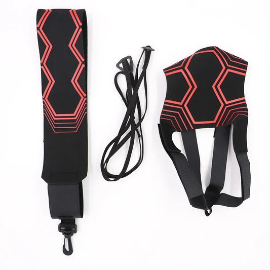 Soccer Kick Trainer Soccer Ball Practice Belt Football Belt Adjustable Trainer Train Kids Adult Soccer Trainer Equipment